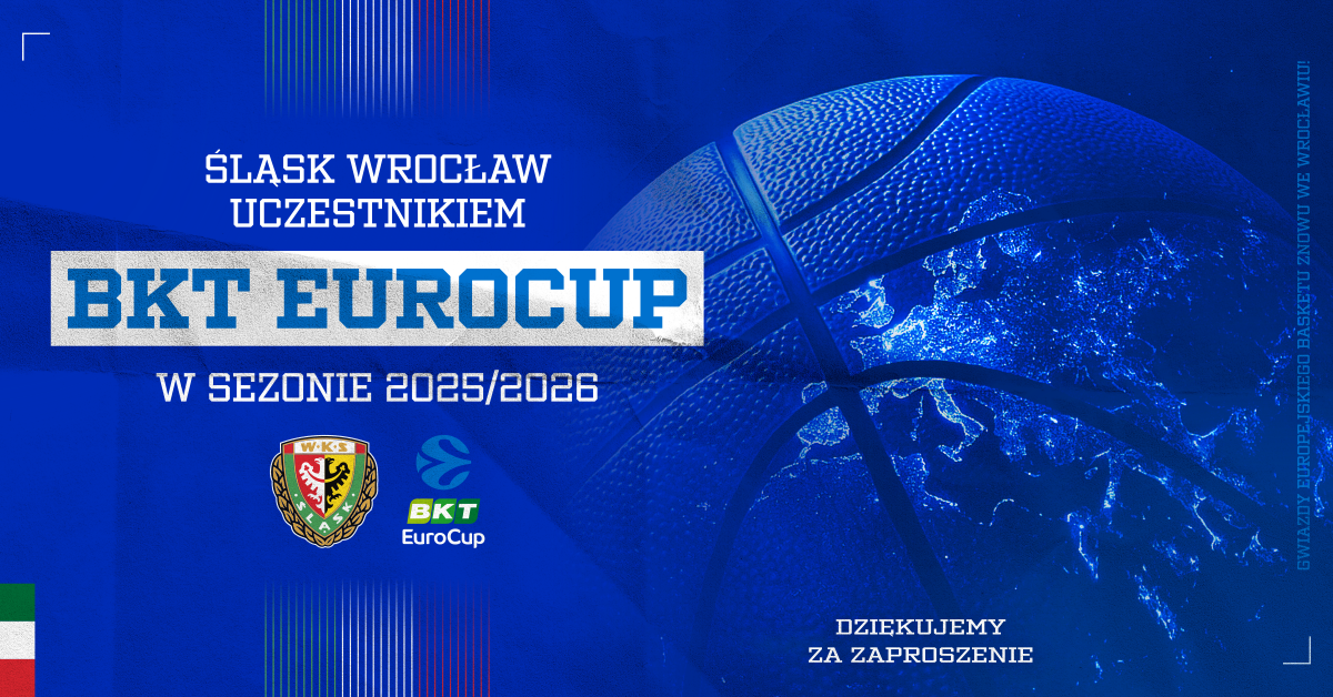 Koszykarski Śląsk powraca do EuroCupu