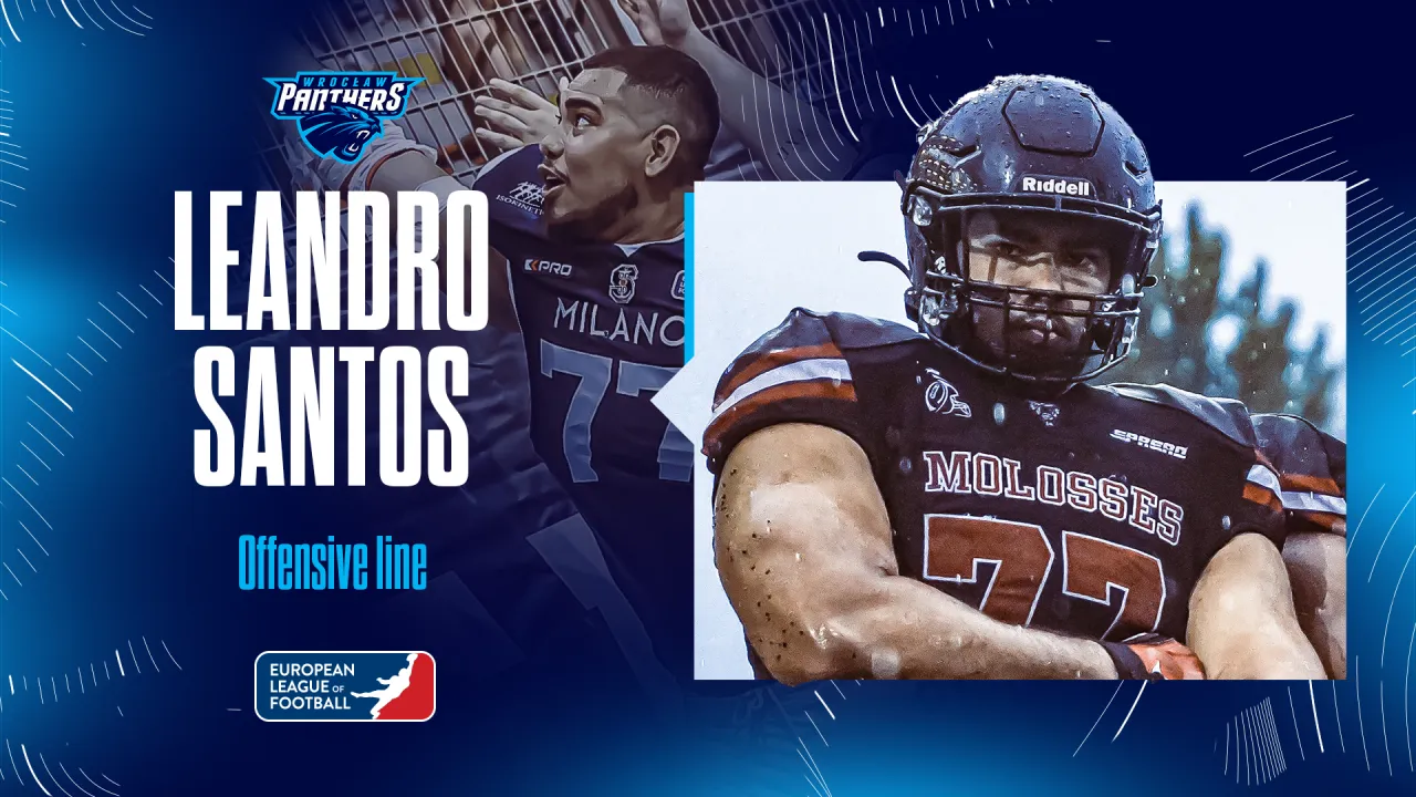 Leandro Santo de Fonseca nowym zawodnikiem Panthers Wrocław!