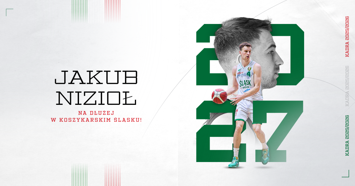 Jakub Nizioł zostaje w Śląsku Wrocław