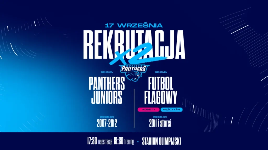 Panthers Wrocław rekrutują