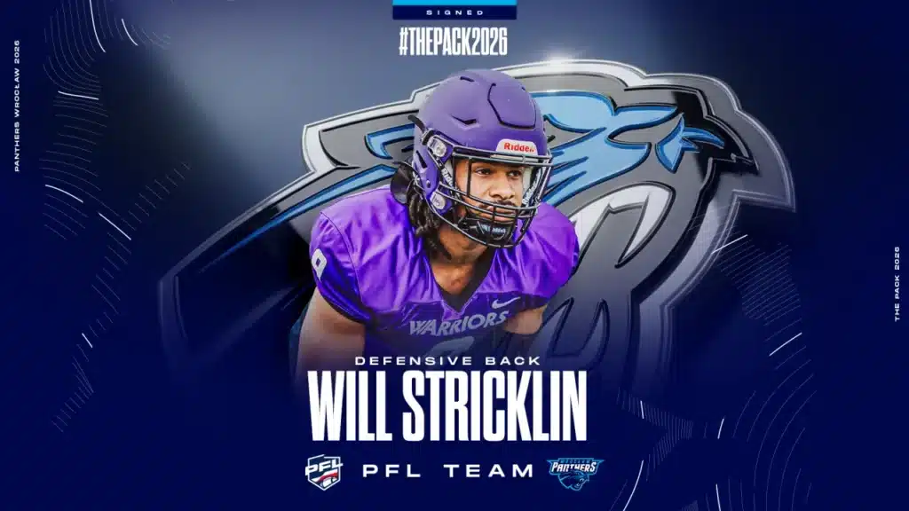 Amerykański Willie Stricklin wzmocni defensywę Panthers Wrocław