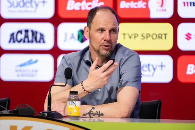 Trener Ante Simundza po meczu ze Zniczem