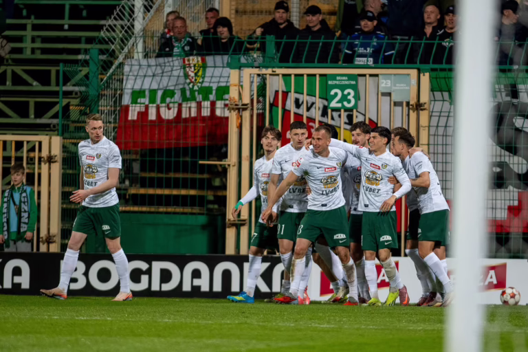 Śląsk zdominował Górnika Łęczna