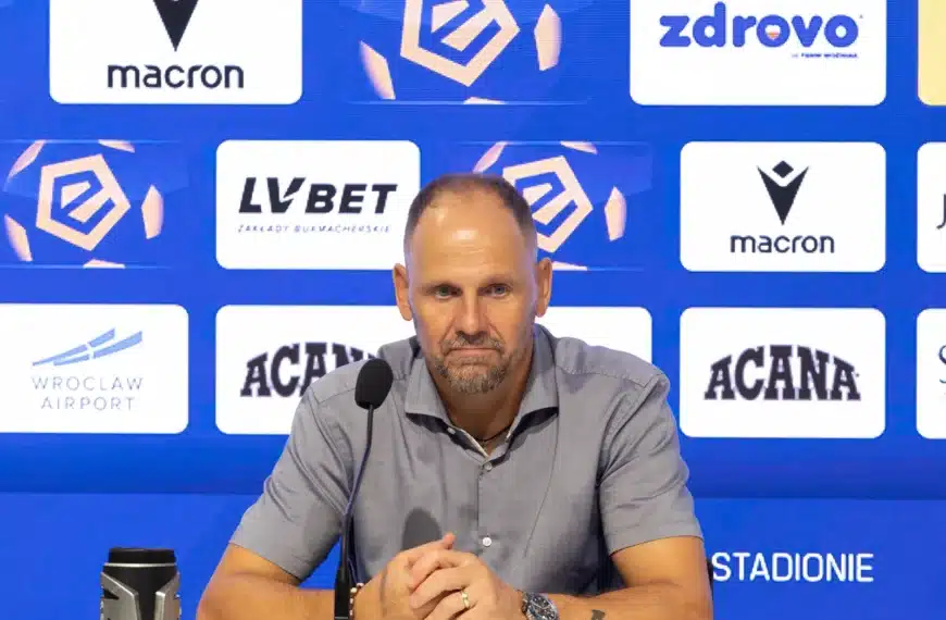 Śląsk Wrocław pokonał Raków 2:1. Ante Simundza konferencja